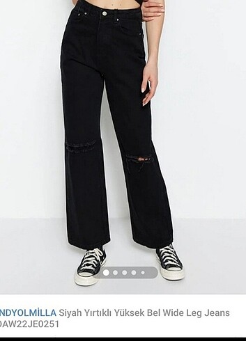 Trendyol jean gri beli pensli