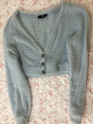Bershka Bershka yumuşak crop hırka