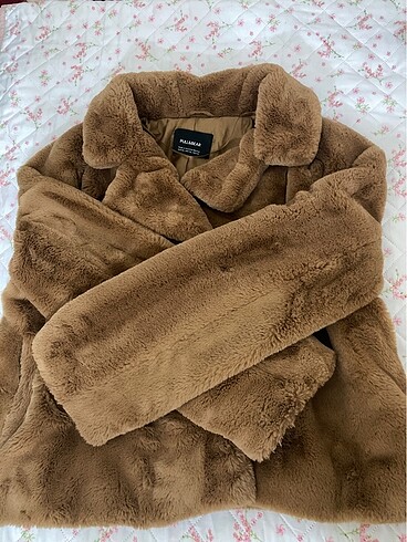 xl Beden Pull&Bear Suni kürk ceket