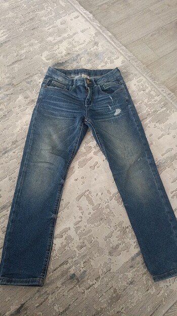 Zara erkek 8yas kot pantolon yumuşacık bir kot