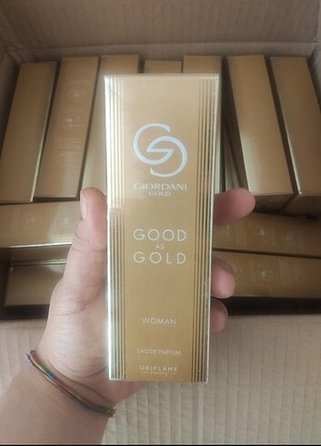 Oriflame Greater ve Gold as gold