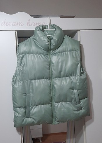 Yeşil Midi Yelek - Görsel 2