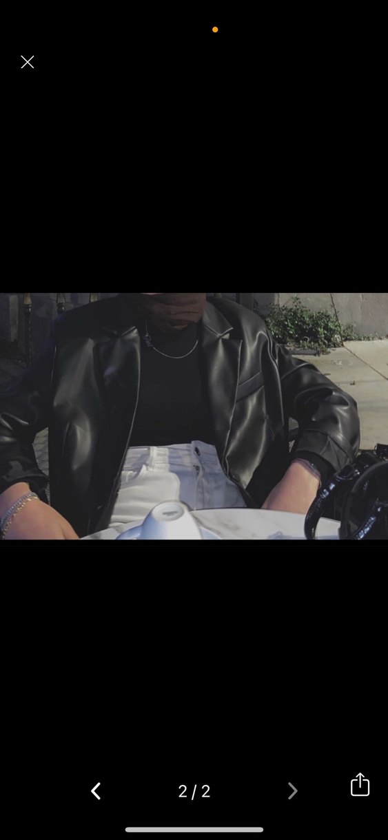 Deri Blazer - Görsel 2