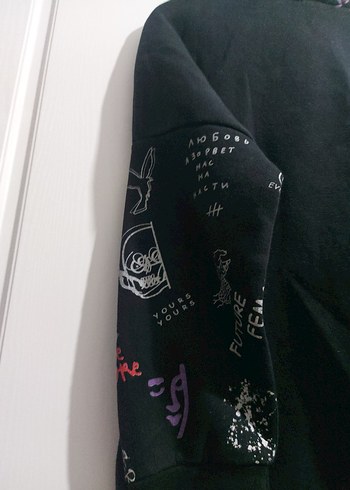 m Beden Kapüşonlu Sweatshirt