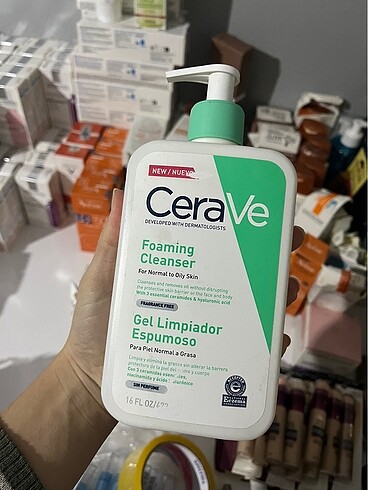 Diğer Cerave köpüren temizleyici 473 ml