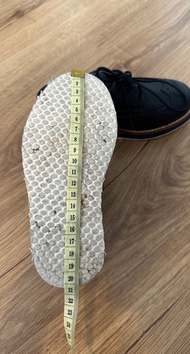 Erkek Çocuk Koyu Mavi Bağcıklı Özel Ayakkabı - Görsel 5