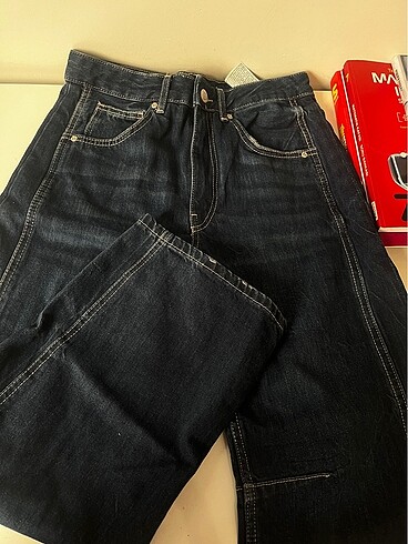xs Beden lacivert Renk zara pantolon