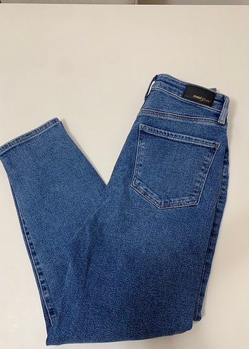 36 Beden Mavi Kadın Denim Kot Pantolon