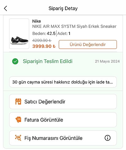 Adidas nike air max systm orjinal