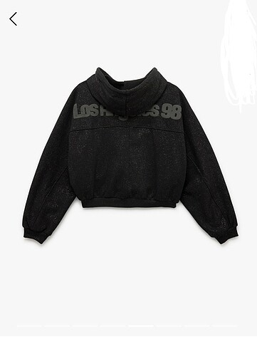 Zara Zara simli sweatshirt