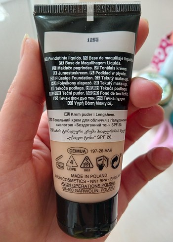 Avon Avon Flawless Match Natural Finish Fondöten