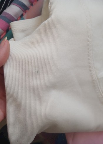 Düğmeli Beyaz Keten Uzun Kollu Kadın Gömlek - Görsel 7