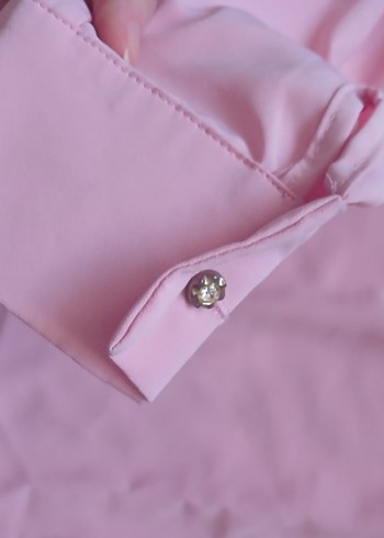 Önü pileli kadın bluz - Görsel 4