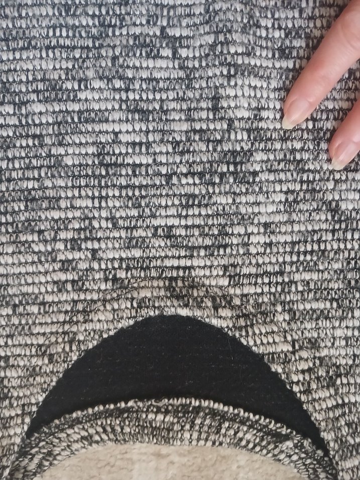 Gri Örgü Kadın Uzun Kollu Kazak - Görsel 3