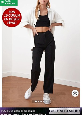 milla kumaş pantolon - Görsel 8