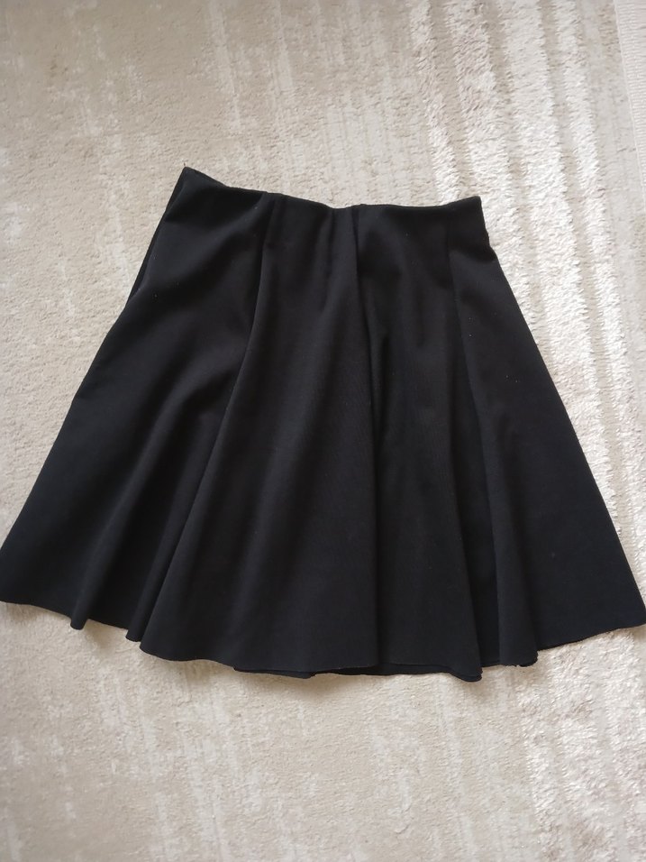 Siyah Pilili  Etek - Görsel 3