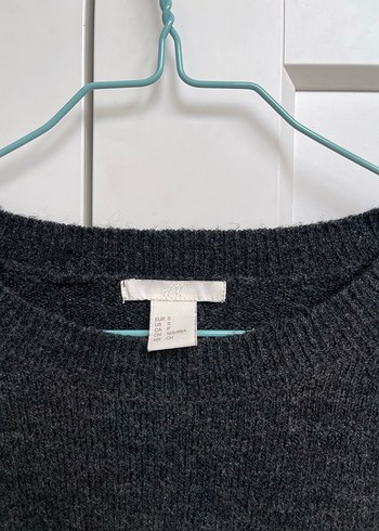 H&M Gri Kadın Örme Yün Kazak