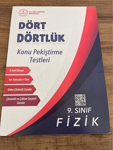 Dört Dörtlük 9. Sınıf Fizik Konu Pekiştirme Testleri