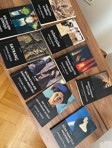 Beden Dünya Klasikleri Kitapları ( Stefan Zweıg , Franz Kafka )
