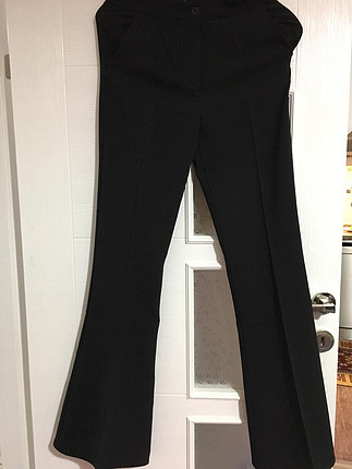 38 Beden siyah Renk Kumaş Pantolon