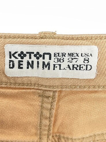 36 Beden çeşitli Renk Koton Jean / Kot %70 İndirimli.