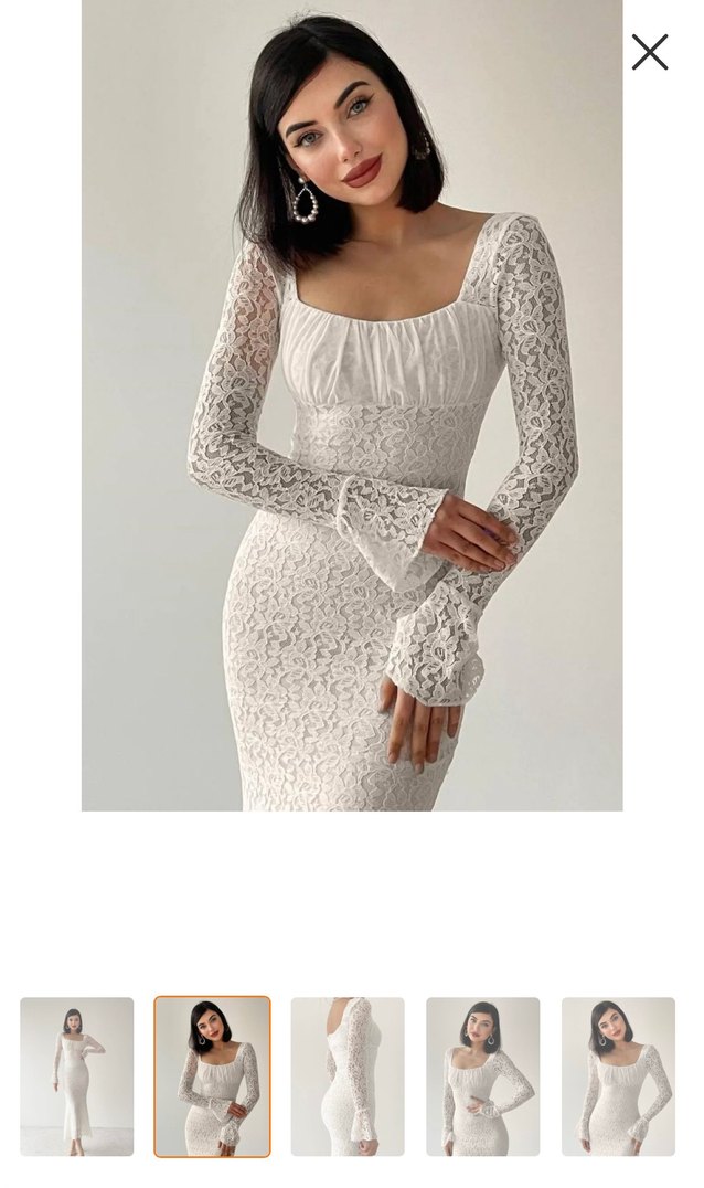 DANTEL ELBİSE - Görsel 2