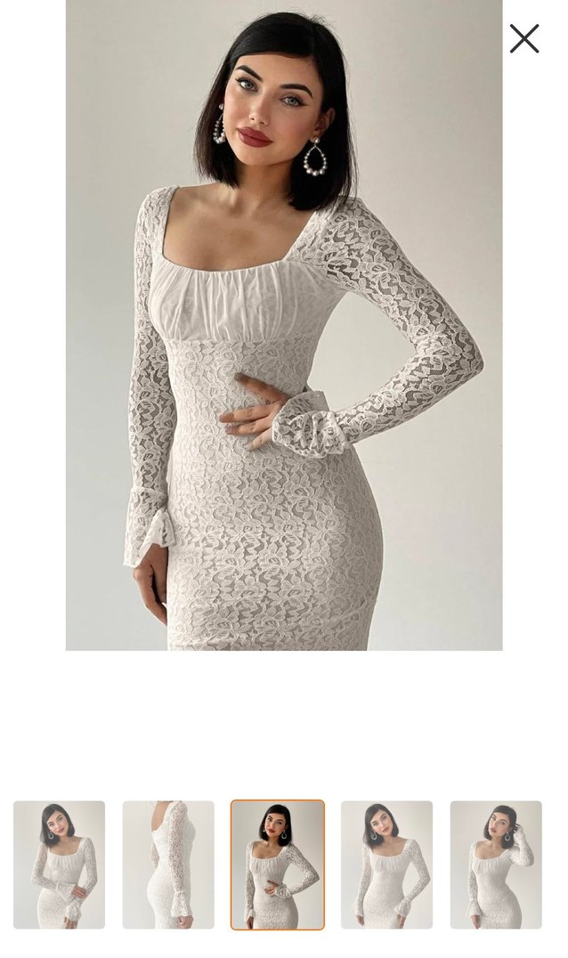 DANTEL ELBİSE - Görsel 3