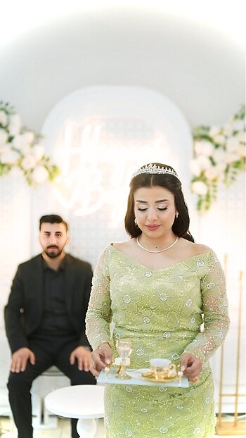 NİŞAN İSTEME GECE ELBİSESİ
