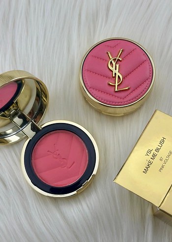Beden Renk Yves Saint Laurent Parlak Pembe Allık