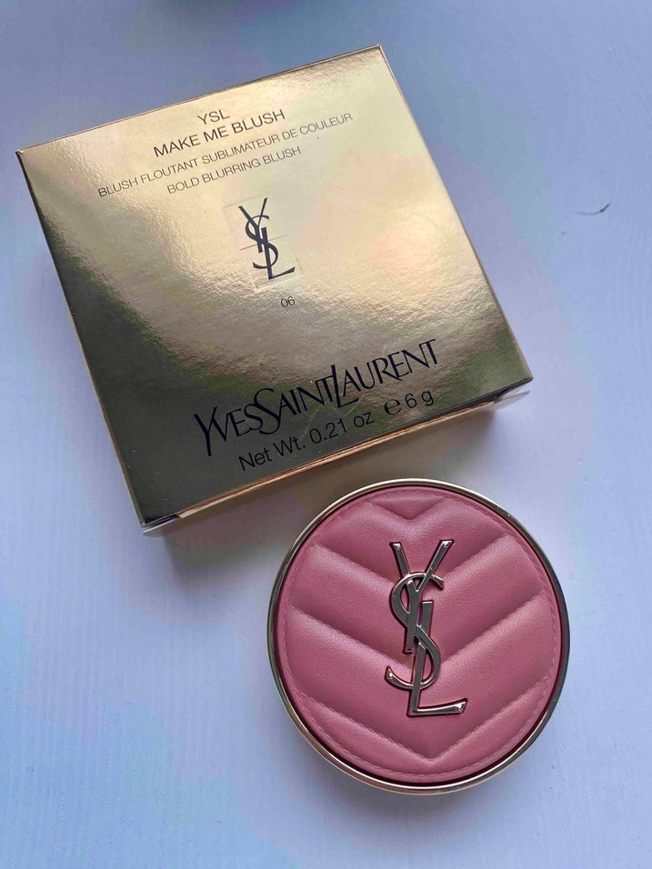 Yves Saint Laurent Parlak Pembe Allık - Görsel 5