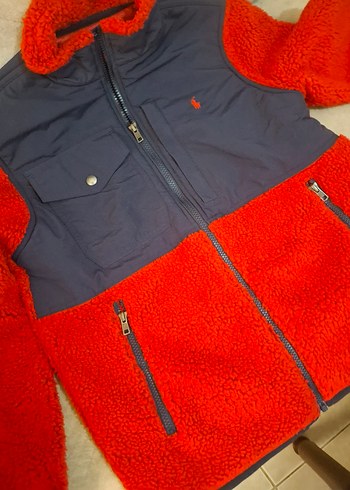 Polo Ralph Lauren Kırmızı Erkek Çocuk Fermuarlı Street Wear Ceket