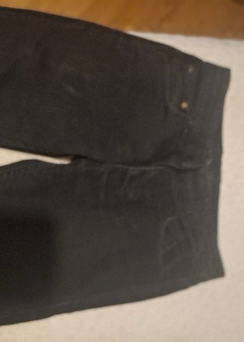 Kemerli Siyah Regular Fit erkek  Kot Pantolon - Görsel 4