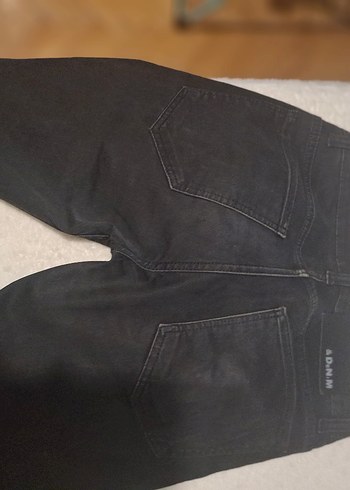 Kemerli Siyah Regular Fit erkek  Kot Pantolon - Görsel 2