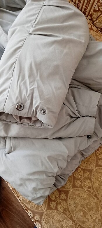 m Beden gri Renk Kadın mont