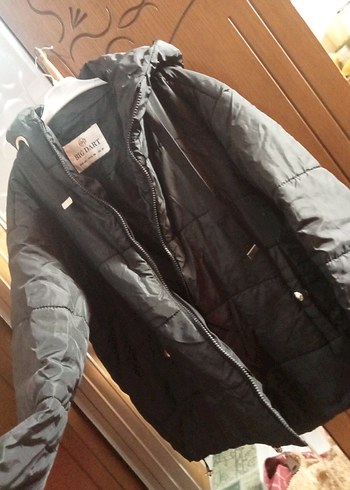 Siyah Kadın Günlük Mont - Görsel 5