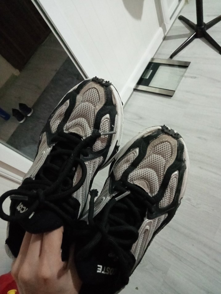 Lacoste Gri Bağcıklı kadın Ayakkabısı - Görsel 3