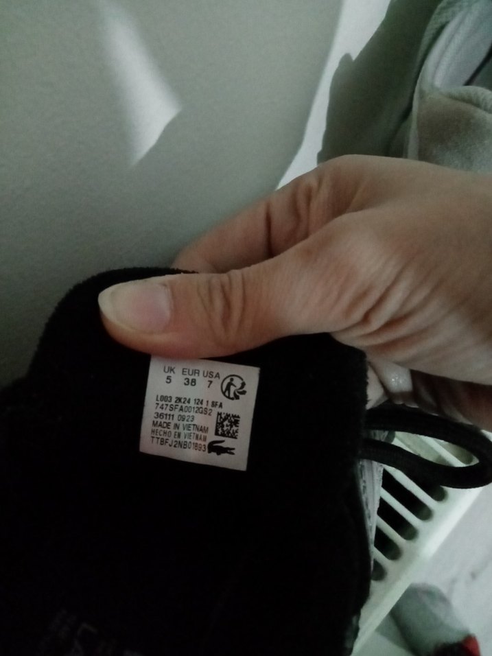 Lacoste Gri Bağcıklı kadın Ayakkabısı - Görsel 5