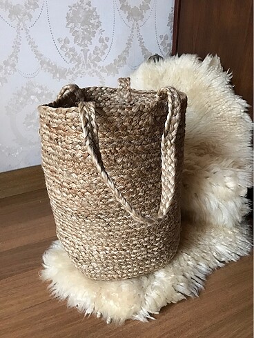 Zara #plaj #plajçantası #hasır