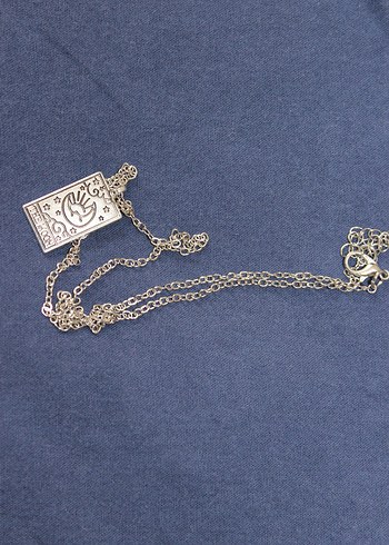 American Vintage Vintage Gold Tarot Kart Kolye