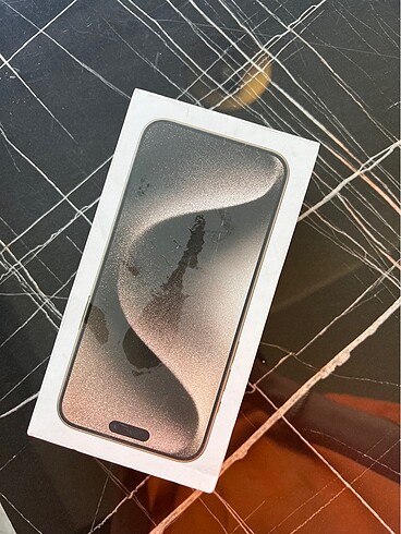 İphone 15 pro max sıfır mavi renk 256 gb