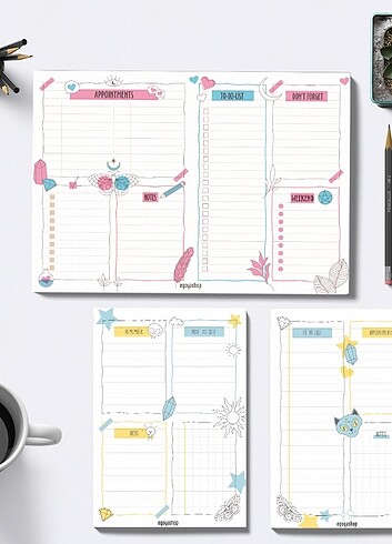 To-Do List/Memopad/Notepad/Kırtasiye/Yapılacaklar Listesi/Planla