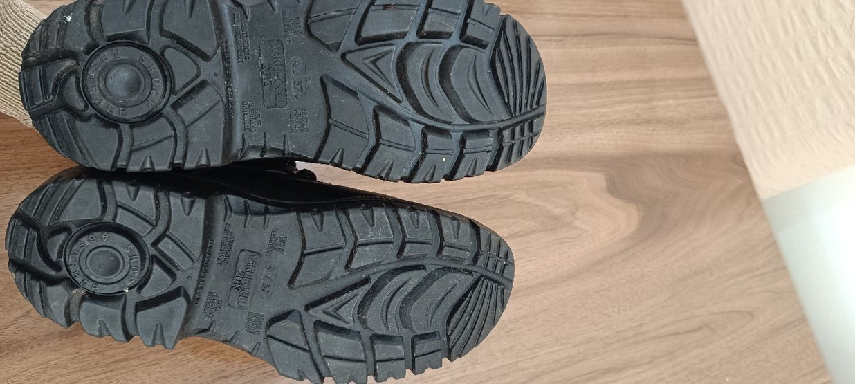 Siyah Bağcıklı DERİ BOT 37 - Görsel 5