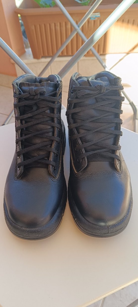 Siyah Bağcıklı DERİ BOT 37 - Görsel 2