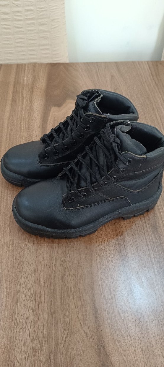 Siyah Bağcıklı DERİ BOT 37 - Görsel 3