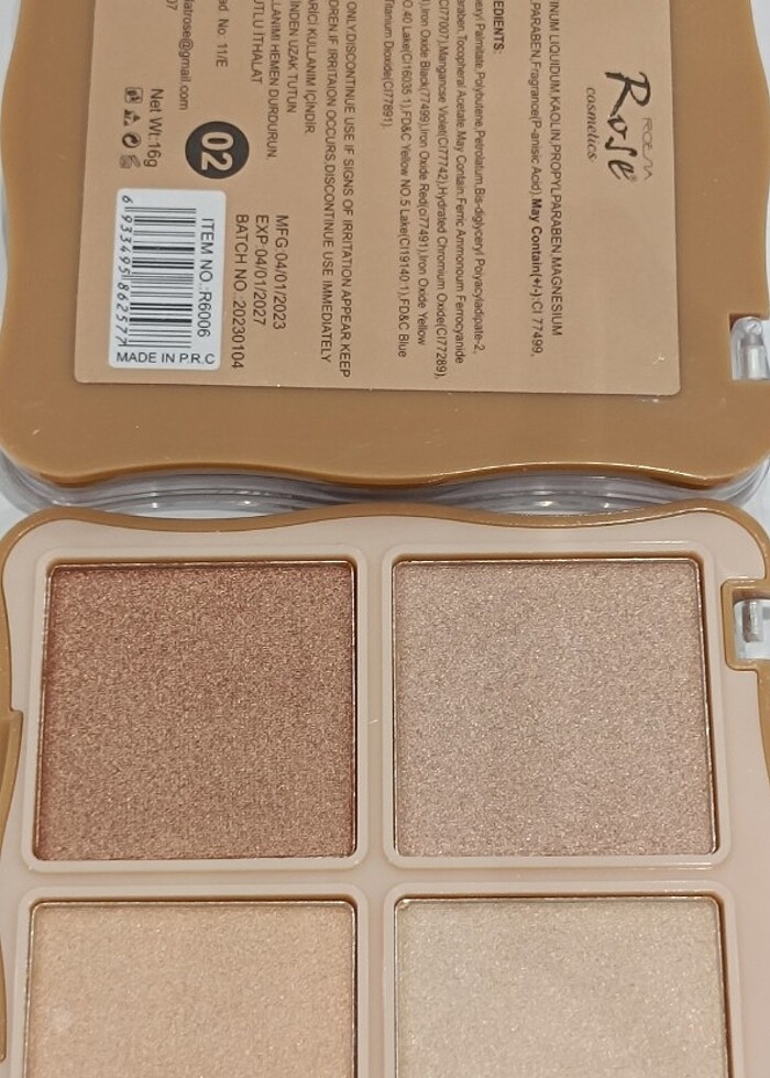 4'LÜ AYDINLATICI (Highlight ROSE - Görsel 3