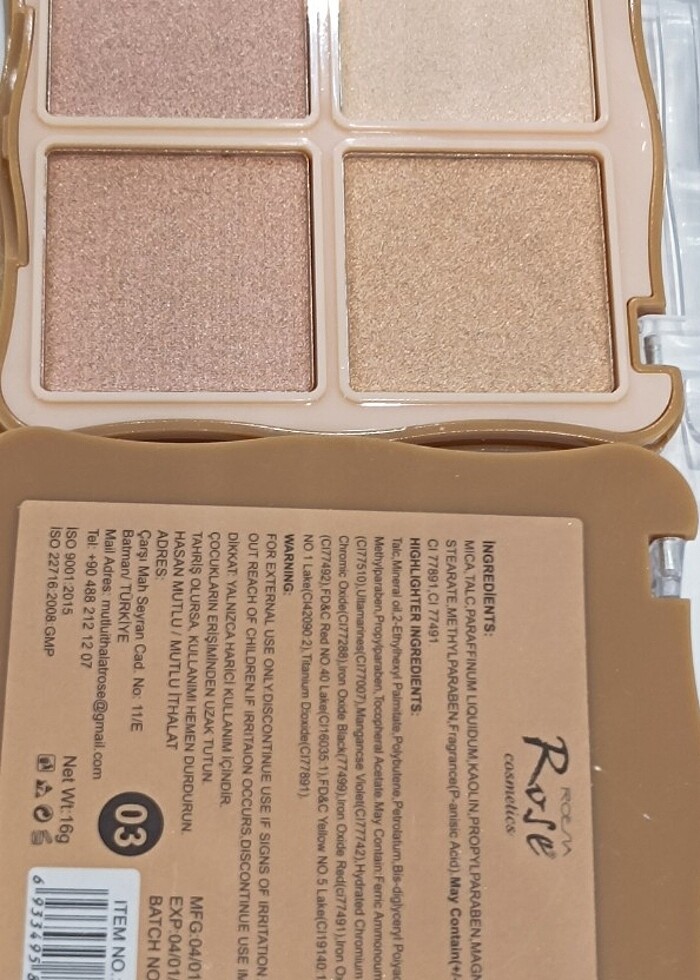 4'LÜ AYDINLATICI (Highlight ROSE - Görsel 4