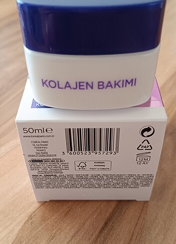 Loreal Paris 50 ML orjinal dir bu fiyata yok. L'ORÉAL Paris kırışıklık önleyi