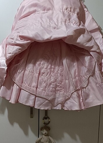 İNDİRİM de Kız çocuk Tüllü saten abiye 8-9 yaş - Görsel 8