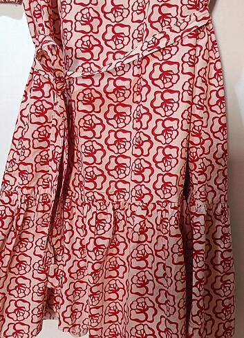 mybukle volanlı uzun elbise M/L uyumlu - Görsel 7