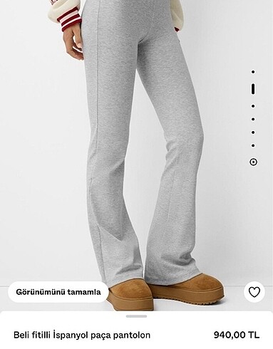 Bershka orj İspanyol paça